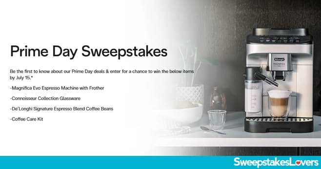 DeLonghi Prime Day Sweepstakes 2024