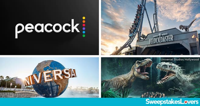 Peacock Dino Destination Sweepstakes 2023