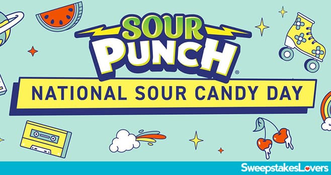 Sour Punch National Sour Candy Day Giveaway 2024