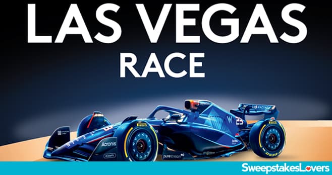 Duracell Williams Racing Las Vegas Racing Experience Sweepstakes 2023