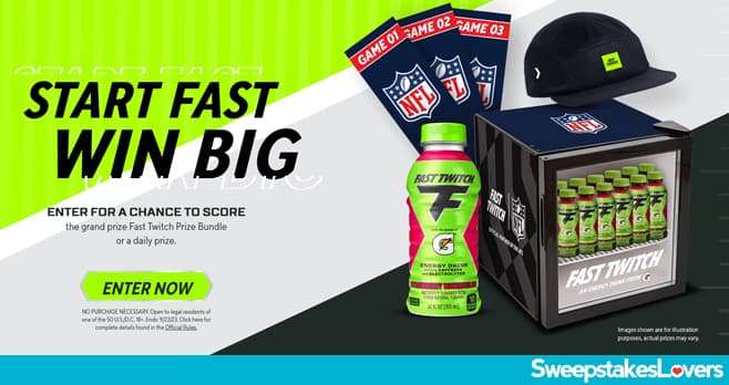 Fast Twitch NFL Instant Win Game & Sweepstakes 2023