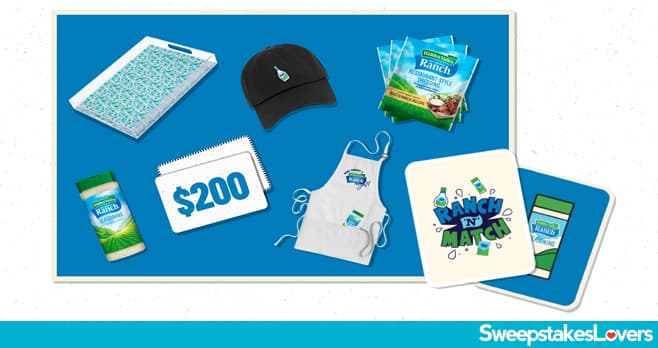 Hidden Valley Ranch N Match Sweepstakes 2023