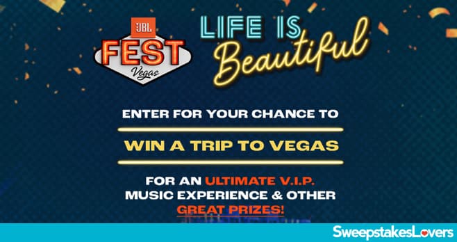 JBL Fest Sweepstakes and Instant Win Game 2023