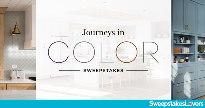 KraftMaid Journeys in Color Sweepstakes 2023