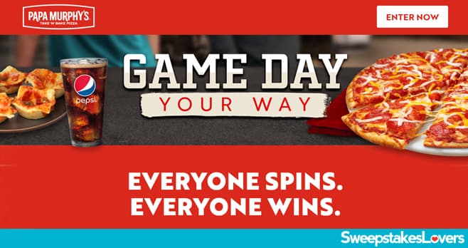 Papa Murphy's Game Day Your Way Instant Win Game 2023