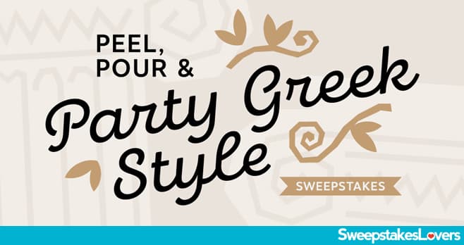 Splenda Peel, Pour & Party Greek Style Sweepstakes 2023