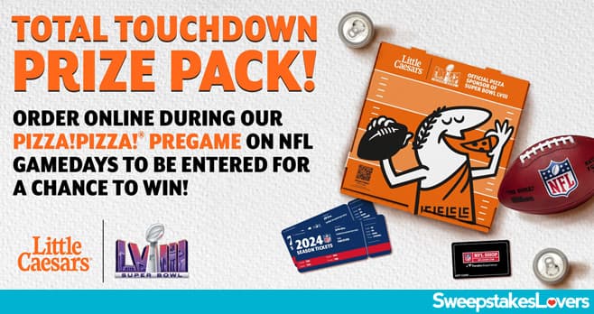 Little Caesars Pizza Pizza Pre-Game Sweepstakes 2024
