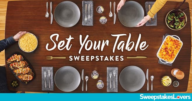 Main St Bistro Set Your Table Sweepstakes 2023