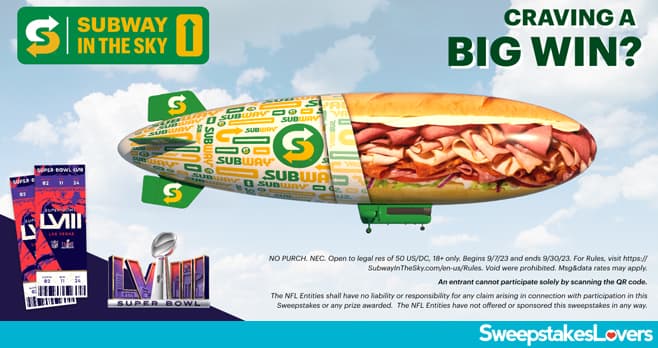 Subway In The Sky Sweepstakes 2023