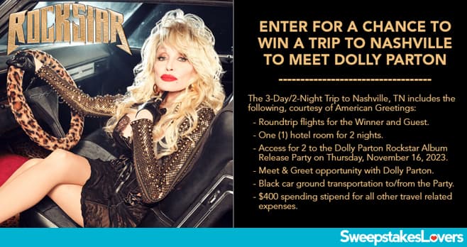 American Greetings and Dolly Parton Rockstar Giveaway 2023