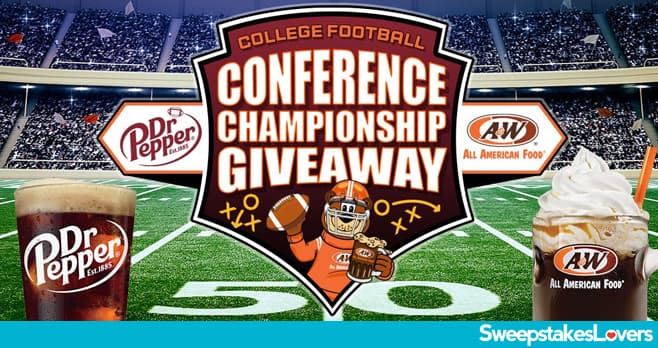 A&W College Football Conference Championship Sweepstakes 2023