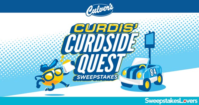Culver's Curdis' Curdside Quest Sweepstakes & Instant Win Game 2023