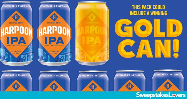 Harpoon Gold Can Sweepstakes 2023