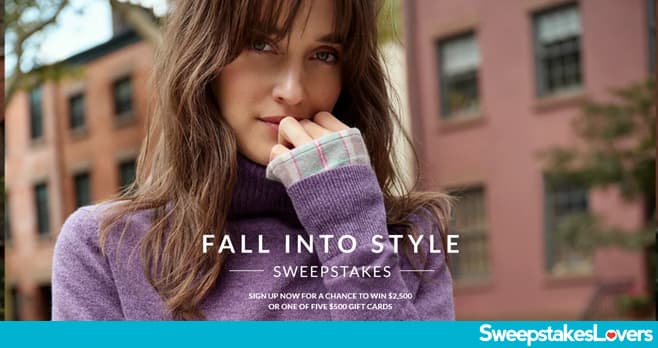 Lands End Fall Into Style Sweepstakes 2023