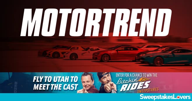 Motortrend TV Bitchin Rides Sweepstakes 2023