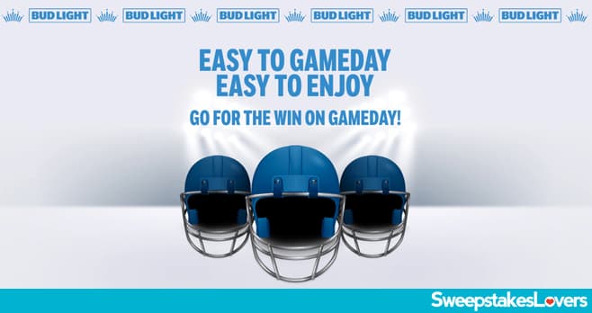 Bud Light Easy To Gameday Instant Win Game & Sweepstakes 2023
