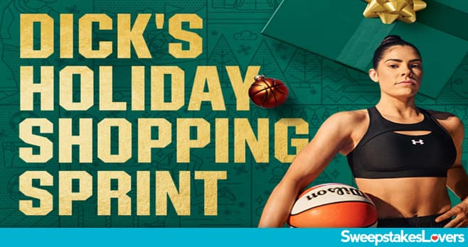 DICK'S Sporting Goods Holiday Shopping Sprint Sweepstakes 2023