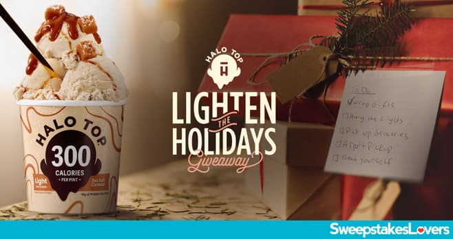 Halo Top Lighten the Holidays Giveaway 2023