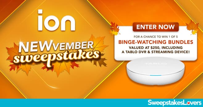 ION Television NEWvember Sweepstakes 2023