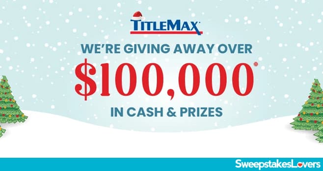 TitleMax Cashing Through The Snow Holiday Giveaway 2023