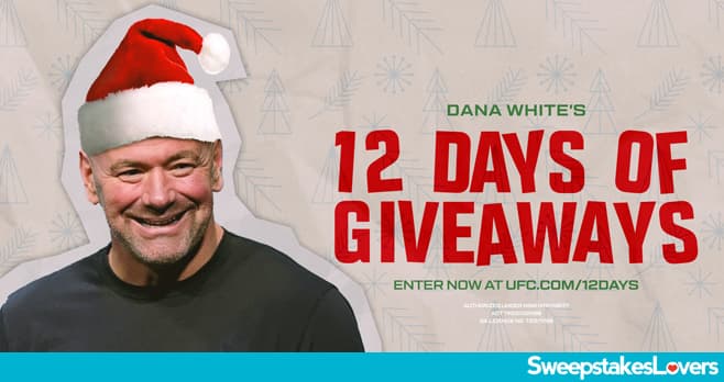 UFC 12 Days Of Christmas Giveaway 2023