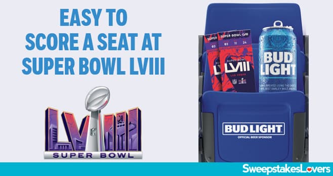 Bud Light Largest Super Bowl Giveaway Ever Sweepstakes 2023