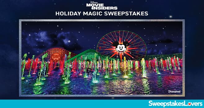 Disney Movie Insider Holiday Magic Sweepstakes 2023