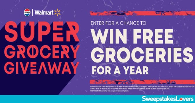 Pepsi Free Groceries For A Year Sweepstakes 2024