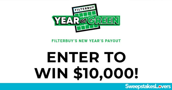 Filterbuy Years Of Green Sweepstakes 2024