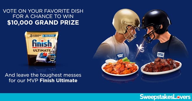 Finish Dish League Sweepstakes 2024