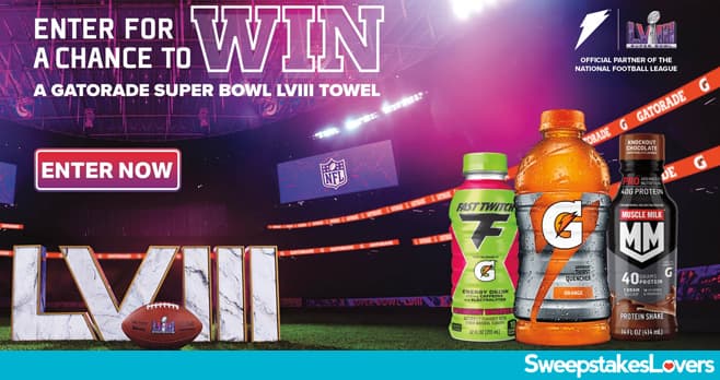 GATORADE Super Bowl LVIII Sweepstakes 2024