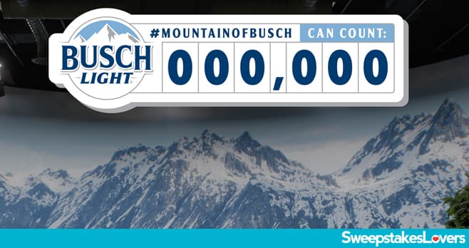 Mountain of Busch Sweepstakes 2024