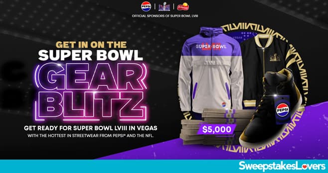 Pepsi Gear Blitz Sweepstakes 2024