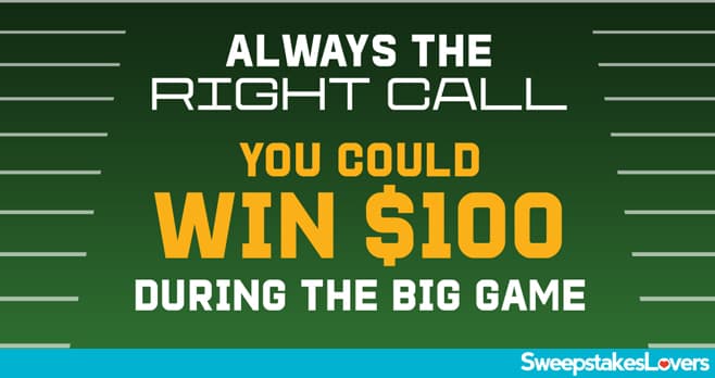 Pernod Ricard USA Always The Right Call Sweepstakes 2024