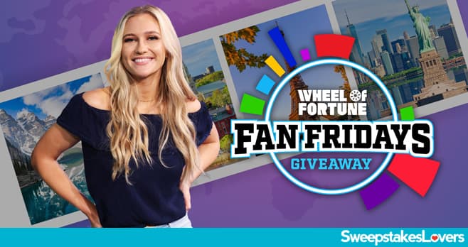 Wheel of Fortune Fan Fridays Giveaway 2024