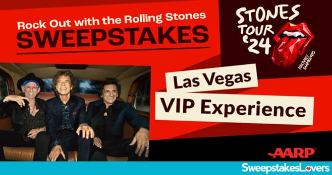 AARP Rock Out with the Rolling Stones Sweepstakes 2024