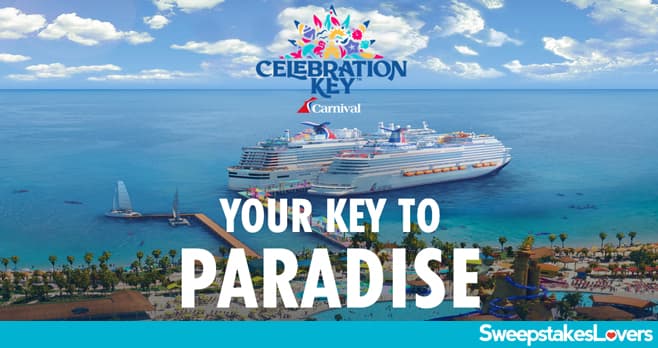 Carnival Celebration Key Sweepstakes 2024