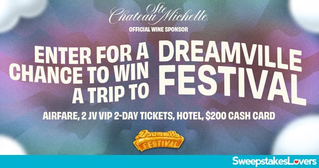Chateau Ste. Michelle North Carolina VIP Flyaway Sweepstakes 2024