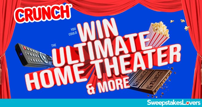 CRUNCH Movie Night Sweepstakes & Instant Win Game 2024