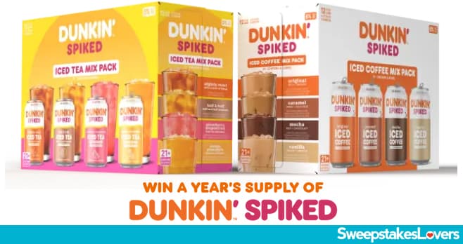 Dunkin Spiked Sweepstakes 2024