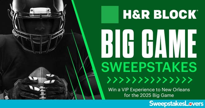 H&R Block Big Game Sweepstakes 2024