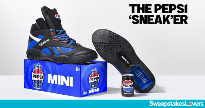 Pepsi Mini Can Sneaker Sweepstakes 2024