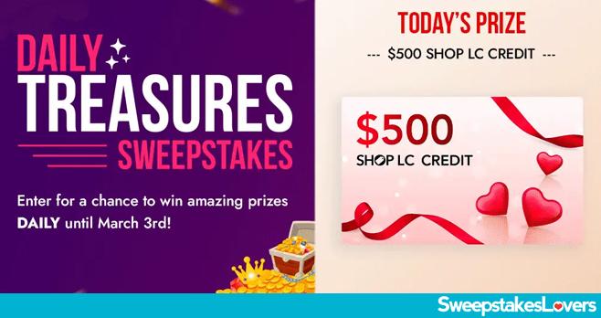 Shop LC Daily Treasure Sweepstakes 2024