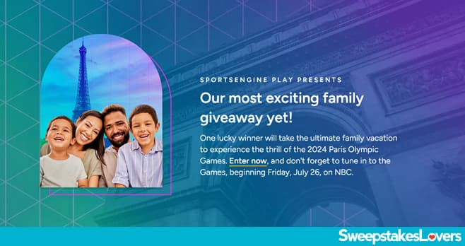 SportsEngine Play Olympic Games Getaway Sweepstakes 2024