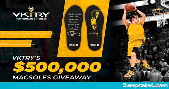 VKTRY Mac McClung Insoles Giveaway 2024