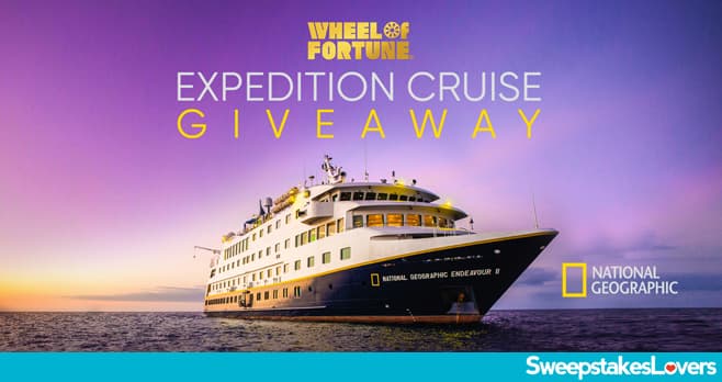 Wheel Of Fortune National Geographic Expedition Cruise Giveaway 2024