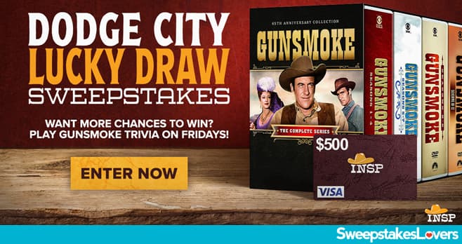 INSP.com Dodge City Lucky Draw Sweepstakes 2024