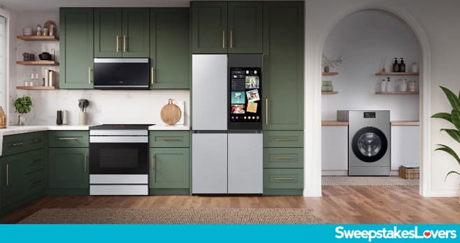 Samsung Bespoke Kitchen and Laundry Package Sweepstakes 2024
