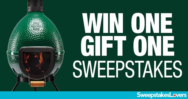 Big Green Egg Chiminea Sweepstakes 2024