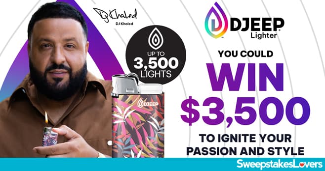 DJEEP Lighter Instant Win Game and Sweepstakes 2024